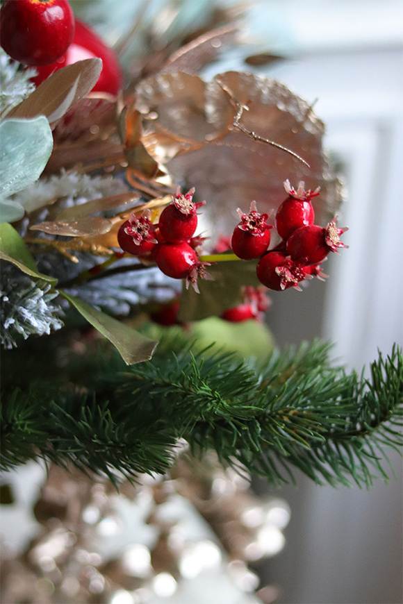 Winter Mood Deluxe, świąteczny stroik bukiet do wazonu