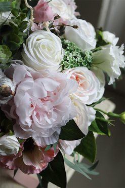 Wiosenne Mgły, flowerbox z ptaszkiem, wys.42cm 