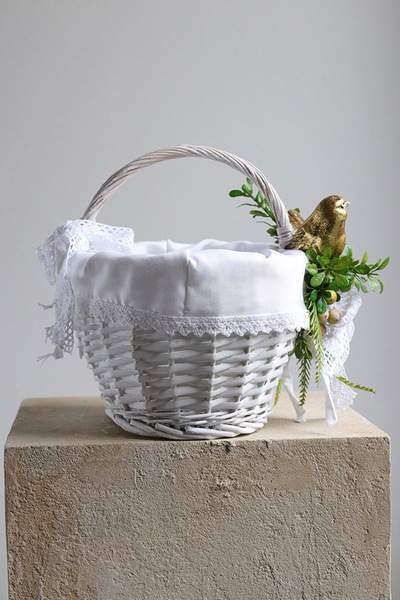 Helie Vintage, dekorowany koszyczek wielkanocny