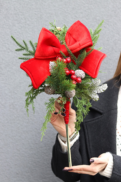 Winter Decoratoria 2, zawieszka świąteczna dekoracja na donicę