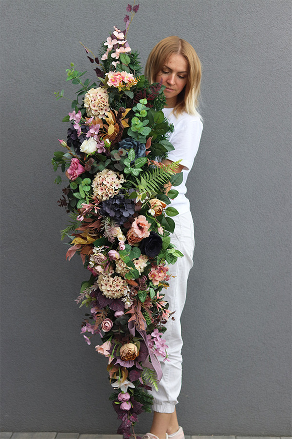 Bellasja, elegancka girlanda nagrobna