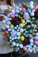 Spring Pastelina 2, wielkanocny wianek z jajkami