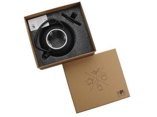 Awaji, żeliwny imbryk do herbaty, czarny, poj.800ml