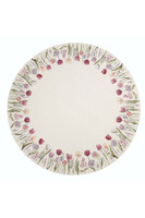 Rose Palace Beige, obrus gobelinowy serweta okrągła