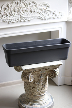 Lobelia, balkonowa osłonka doniczka na kwiaty, wym.15x60x17cm