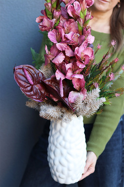 Perrona, dekoracyjny bukiet w wazonie, wys.93cm