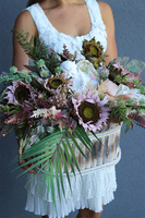 Auraliana, dekoracja nagrobna w skrzynce, wym.39x64cm