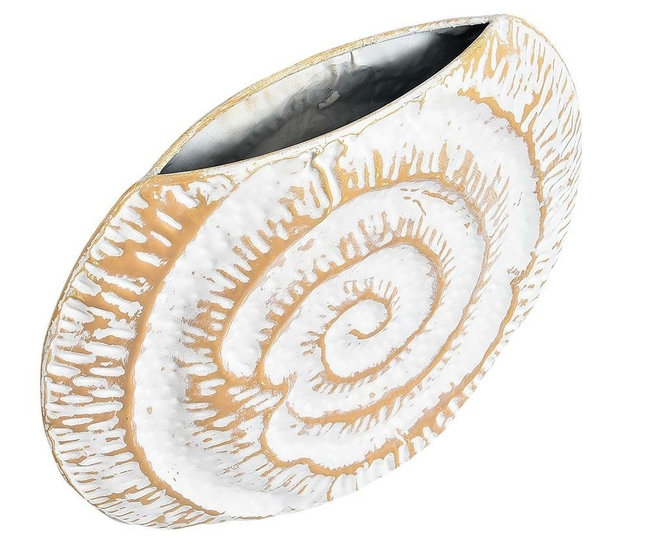 boho wazon 1 Muszla, wym.38x7.5x32cm