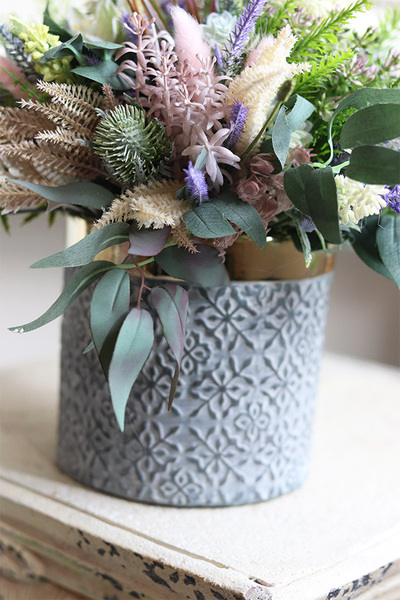 kompozycja z wrzosem, Boho Gretra