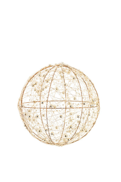 Glimmeria Gold kula dekoracyjna LED
