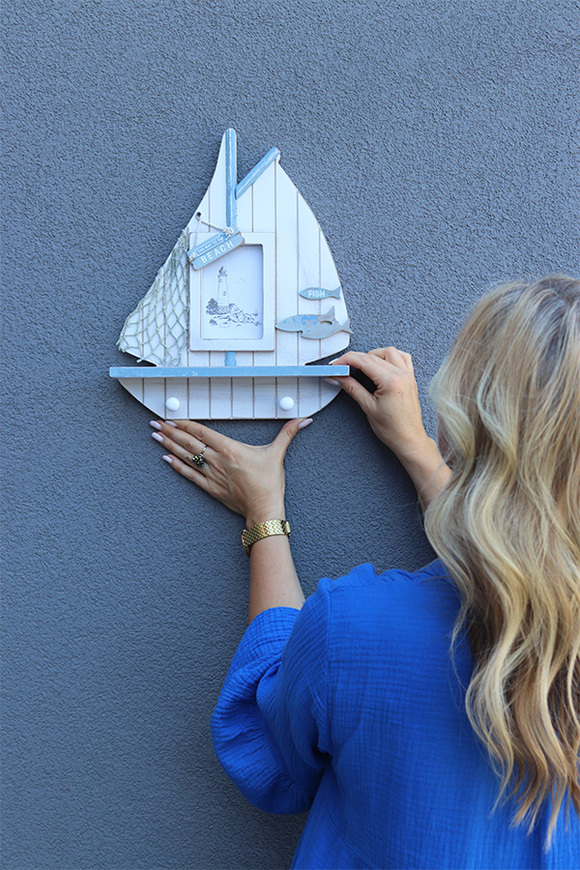 Seaside Boat, ramka na zdjęcie