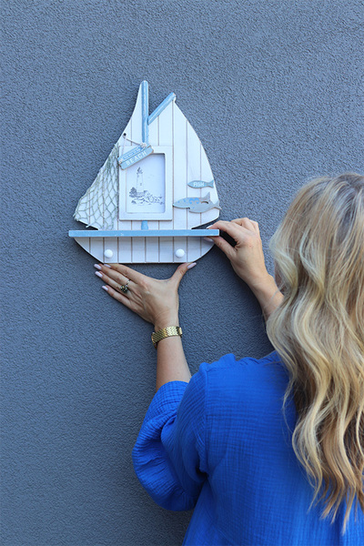 Seaside Boat, ramka na zdjęcie