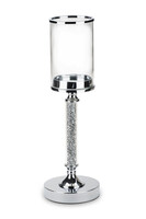 Alize, elegancki świecznik glamour, wym.41.5x13x13cm