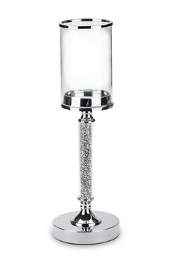 Alize, elegancki świecznik glamour, wym.41.5x13x13cm