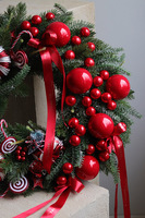 Lollypop&Ferrari, świąteczny wianek dekoracyjny