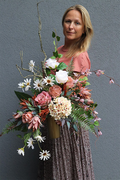 Angelo Garden Benicio, bukiet nagrobny we wkładzie, wys.73cm 