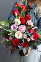 Felinata, bukiet nagrobny z we wkładzie do wazonu