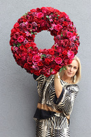 bardzo duży wianek, Czerwień Bordossa