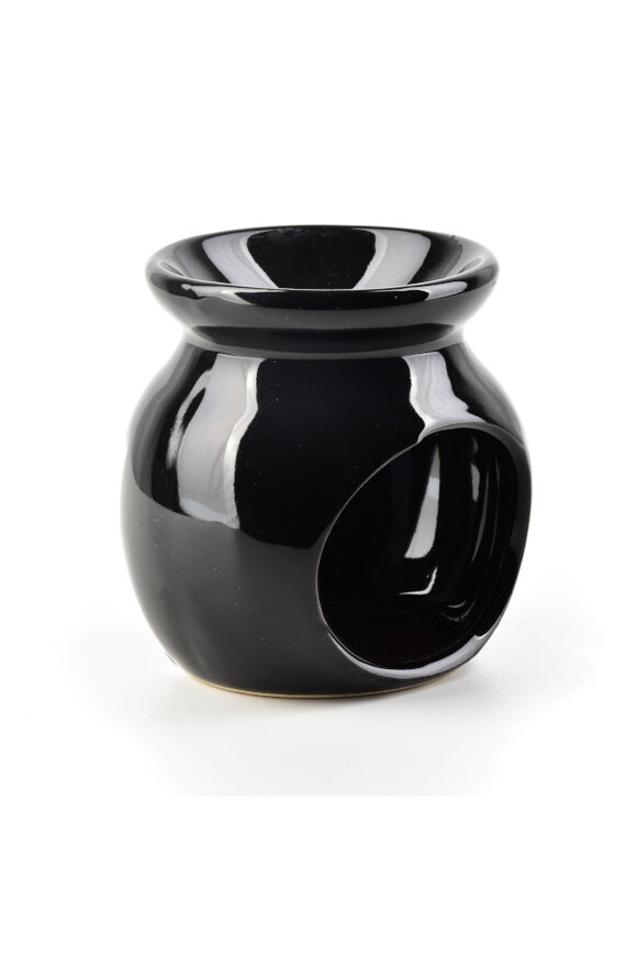 Lotus Black, podgrzewacz kominek na olejek zapachowy