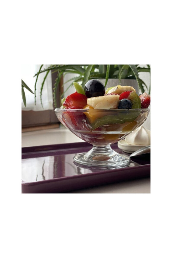 Pszczoła La Rochere, szklany pucharek deserowy