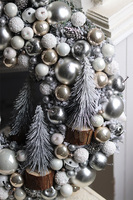 Świąteczny Spacer, świąteczny wianek dekoracyjny