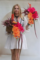 Andana, dekoracja nagrobna w skrzynce