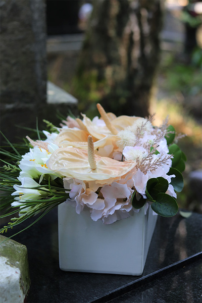 kompozycja nagrobna New York Style