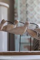 Wood Dekor Ibisy, figurka dekoracyjna ptaki