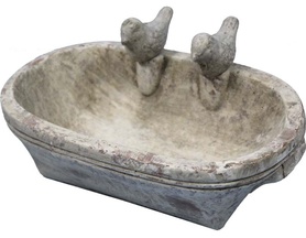 poidło dla ptaków owalne, Piaf, wym.13x31x18cm 