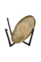 Negro Gold A, stolik z aluminium, wym.84x84x51cm