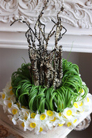 Narcyz, wielkanocny stroik w misie