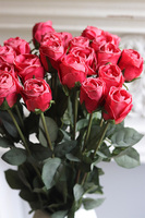 Dusty Pink Roses, kompozycja kwiatowa róże w wazonie