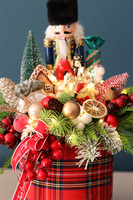 flowerbox świąteczny, Dziadek do Orzechów Drosel