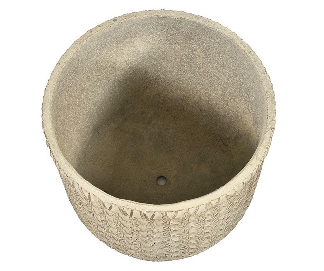 Boho donica krem 1A, wym.37x37x31cm 