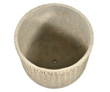 Boho donica krem 1A, wym.37x37x31cm 