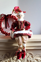 Skrzacik B, laleczka zimowa siedząca elf	