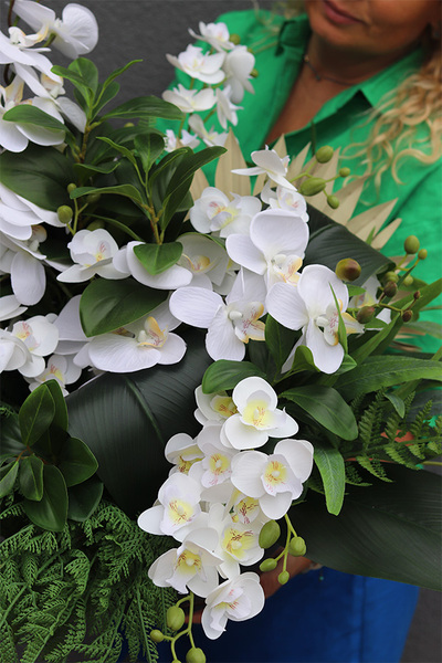 Orchidera Classica, komplet dekoracji nagrobnych