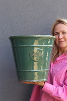 Turquise, donica ceramiczna