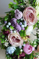 Klementi Easter, wielkanocny stroik na czarnej tacy