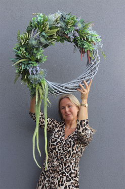 Tytania, wianek na drzwi, rozp.70cm