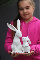 Zajączkowo Flowers, figurka wielkanocna zajączki