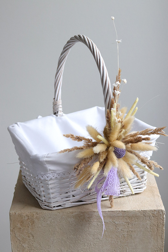 Domovy, dekorowany koszyczek wielkanocny, wys.30cm 