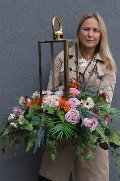 Angelo Garden Meriula, elegancka dekoracja nagrobna, wys.67cm  