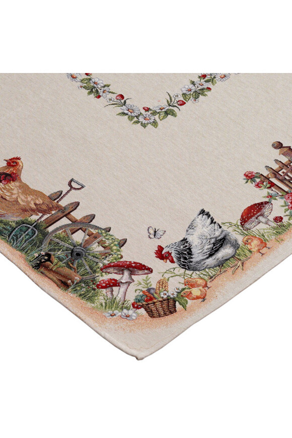 Wsi Wesoła, obrus gobelinowy serweta