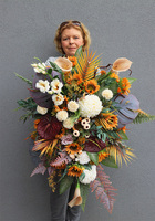 wiązanka nagrobna Słoneczniki Premium 2