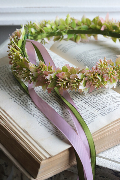 Olimpia, komunijny wianek na głowę