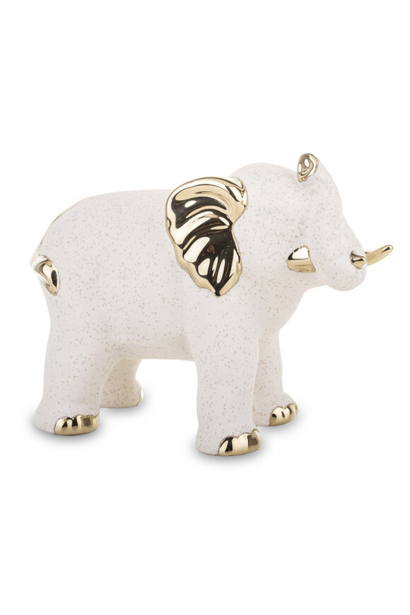 Leiria ceramiczna figurka słonia na szczęście