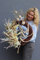 Tresoro, boho wianek na drzwi