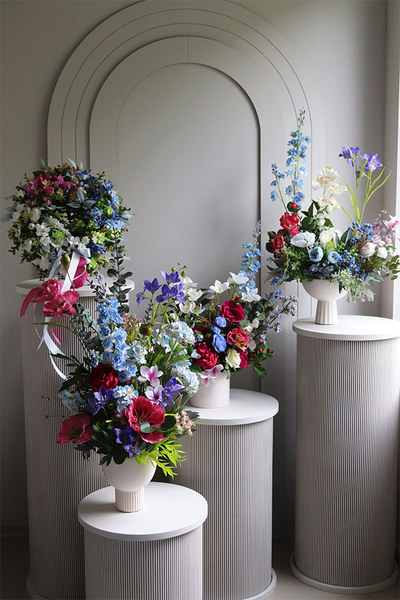 Kreoneta Tall, kompozycja kwiatowa w pucharze