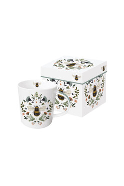 Honey Bee, porcelanowy kubek, poj.350ml